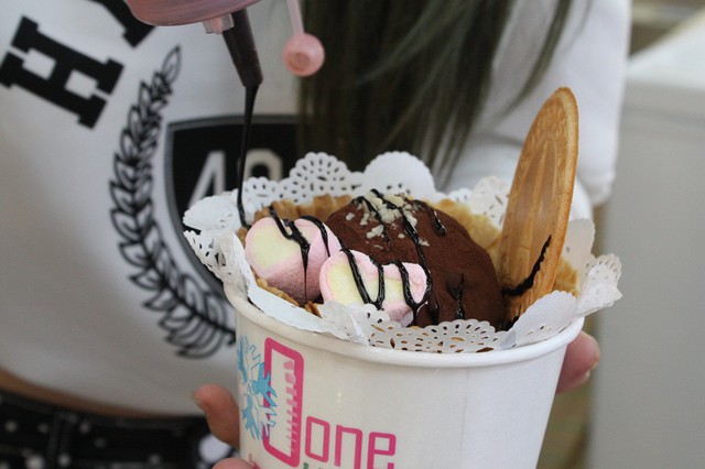 體驗久聞已久的零.義 O-one 液態氮.創意手工冰淇淋