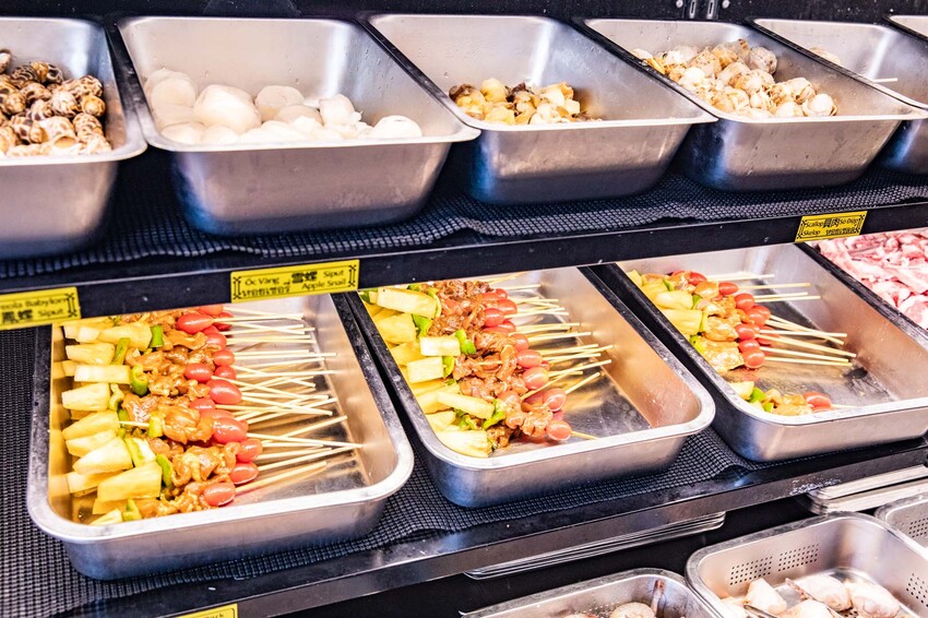 桃園市中壢區大象泰式美食館 泰式燒烤吃到飽｜竟然還有流水蝦！連泰國人都掛保證好吃！最道地的泰式炭火燒肉吃到飽