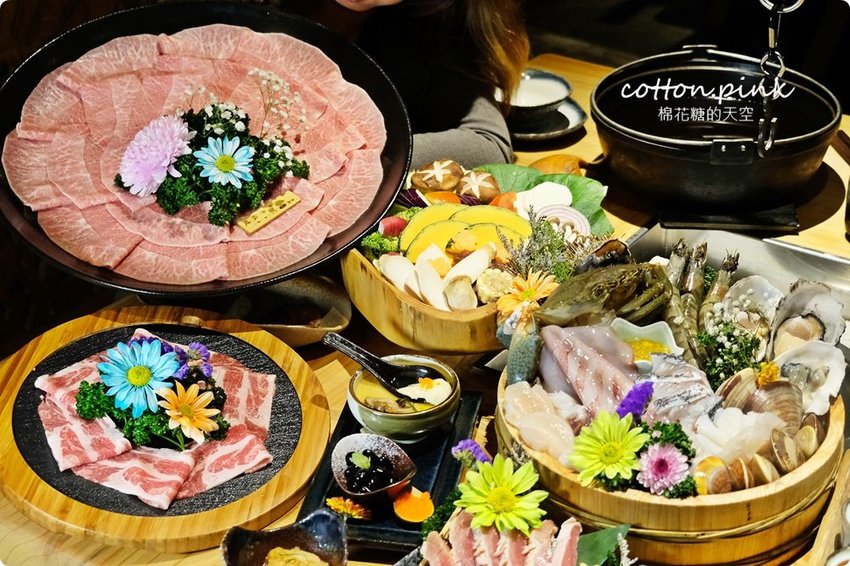 台中和牛推薦-暮藏和牛鍋物～桌邊服務火鍋享受的極致！活海鮮也大推～飯後還有驚喜美味！