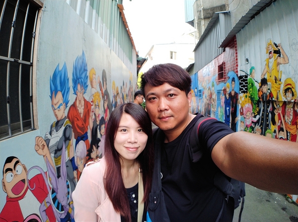 台中動漫彩繪巷:【台中市景點】動漫彩繪巷~卡通主角的大集合