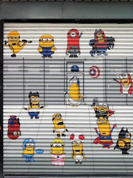 台中動漫彩繪巷:【台中市景點】動漫彩繪巷~卡通主角的大集合