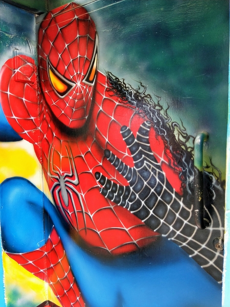 台中動漫彩繪巷:【台中市景點】動漫彩繪巷~卡通主角的大集合