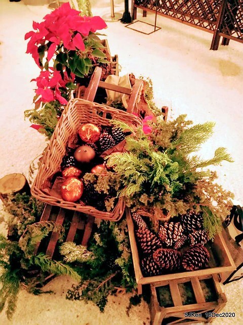 Christmas decoration of Bellavita Department store, Taipei, Taiwan, Dec 16, 2020,SJKen.