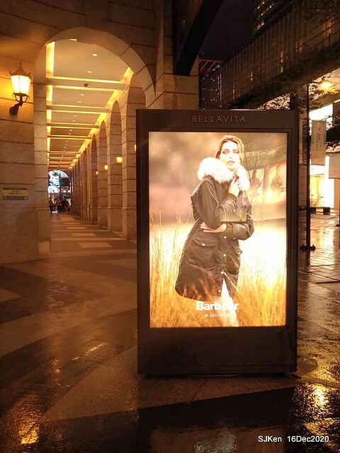 Christmas decoration of Bellavita Department store, Taipei, Taiwan, Dec 16, 2020,SJKen.