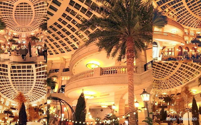 Christmas decoration of Bellavita Department store, Taipei, Taiwan, Dec 16, 2020,SJKen.