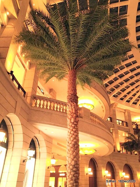 Christmas decoration of Bellavita Department store, Taipei, Taiwan, Dec 16, 2020,SJKen.