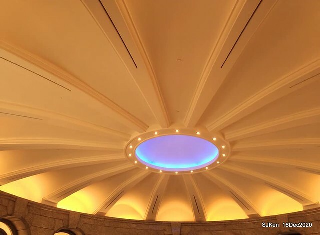 Christmas decoration of Bellavita Department store, Taipei, Taiwan, Dec 16, 2020,SJKen.