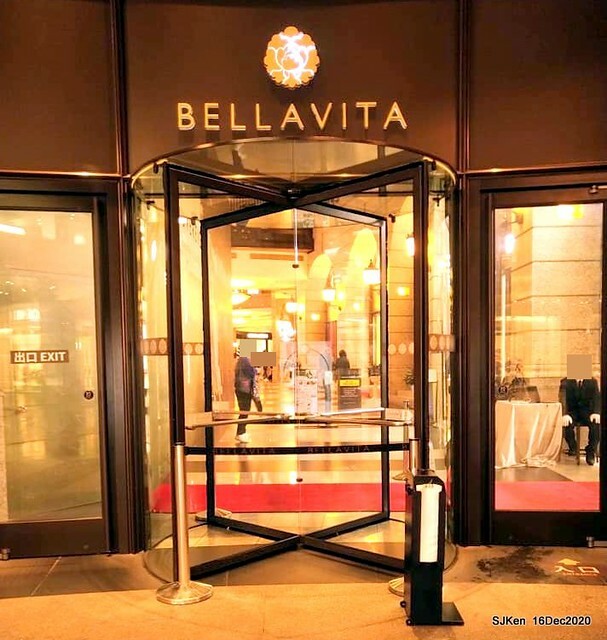 Christmas decoration of Bellavita Department store, Taipei, Taiwan, Dec 16, 2020,SJKen.