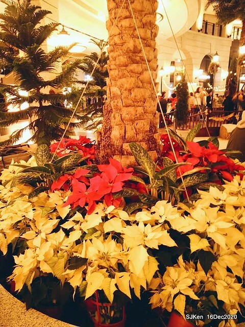 Christmas decoration of Bellavita Department store, Taipei, Taiwan, Dec 16, 2020,SJKen.
