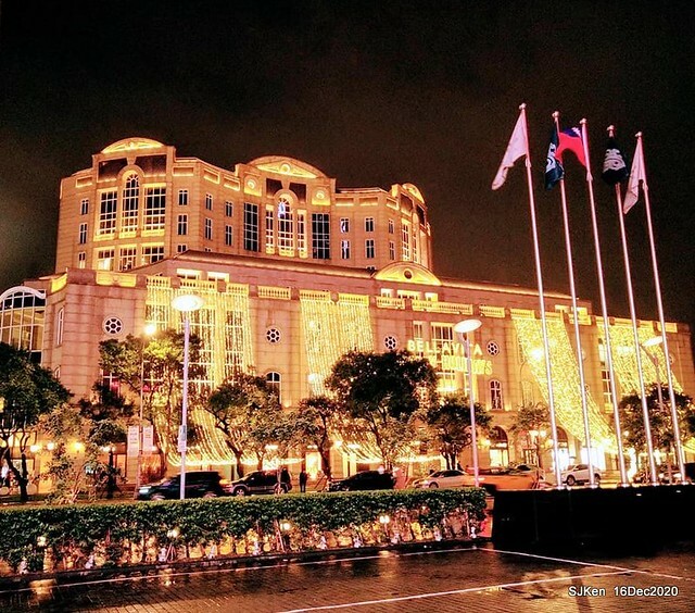 Christmas decoration of Bellavita Department store, Taipei, Taiwan, Dec 16, 2020,SJKen.