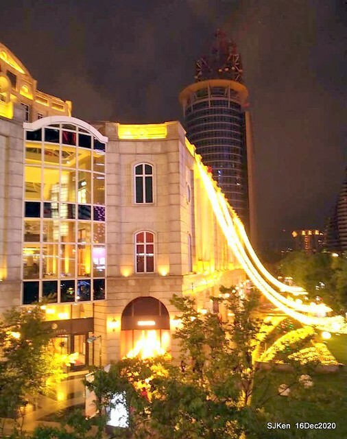 Christmas decoration of Bellavita Department store, Taipei, Taiwan, Dec 16, 2020,SJKen.