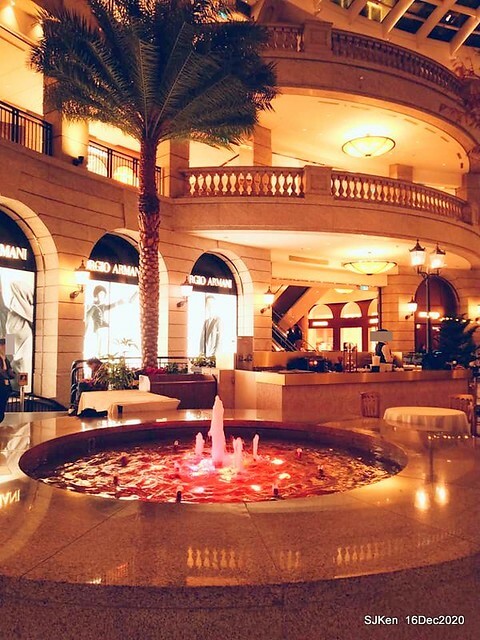 Christmas decoration of Bellavita Department store, Taipei, Taiwan, Dec 16, 2020,SJKen.