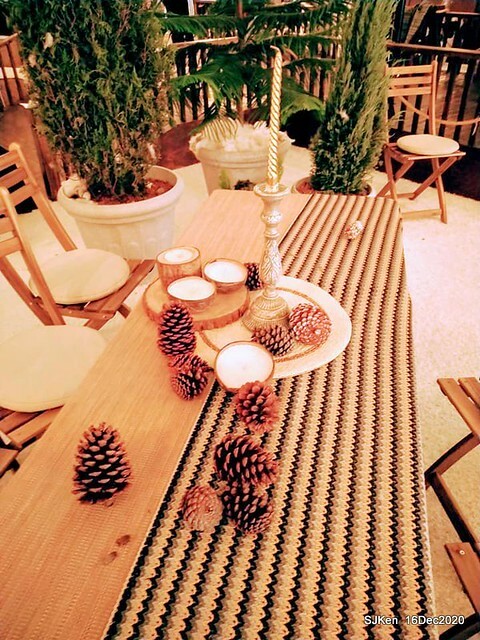 Christmas decoration of Bellavita Department store, Taipei, Taiwan, Dec 16, 2020,SJKen.