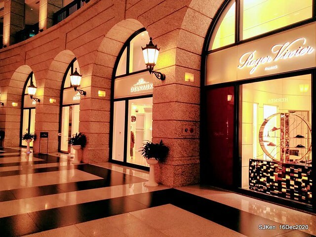 Christmas decoration of Bellavita Department store, Taipei, Taiwan, Dec 16, 2020,SJKen.