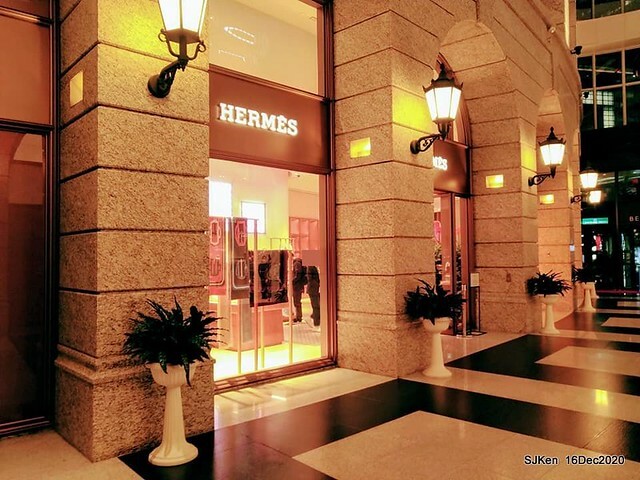 Christmas decoration of Bellavita Department store, Taipei, Taiwan, Dec 16, 2020,SJKen.