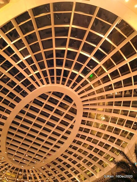 Christmas decoration of Bellavita Department store, Taipei, Taiwan, Dec 16, 2020,SJKen.