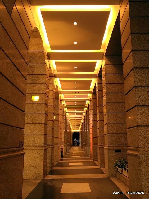 Christmas decoration of Bellavita Department store, Taipei, Taiwan, Dec 16, 2020,SJKen.