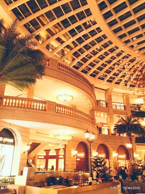 Christmas decoration of Bellavita Department store, Taipei, Taiwan, Dec 16, 2020,SJKen.