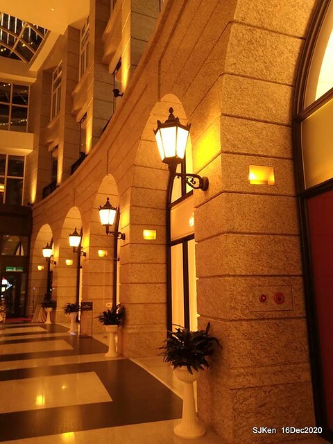 Christmas decoration of Bellavita Department store, Taipei, Taiwan, Dec 16, 2020,SJKen.