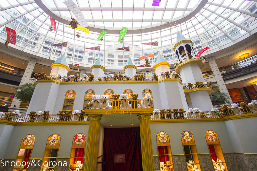 【台北活動】2019Bellavita寶麗廣塲耶誕佈置｜小熊王國大尋寶～上千隻熊熊與浪漫熊熊城堡信義區必拍