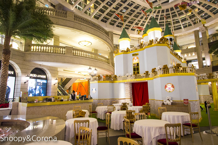 【台北活動】2019Bellavita寶麗廣塲耶誕佈置｜小熊王國大尋寶～上千隻熊熊與浪漫熊熊城堡信義區必拍