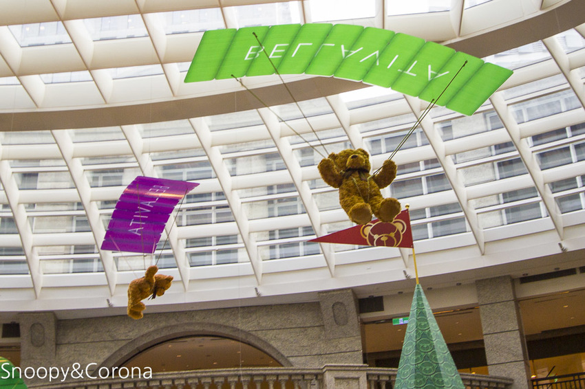 【台北活動】2019Bellavita寶麗廣塲耶誕佈置｜小熊王國大尋寶～上千隻熊熊與浪漫熊熊城堡信義區必拍