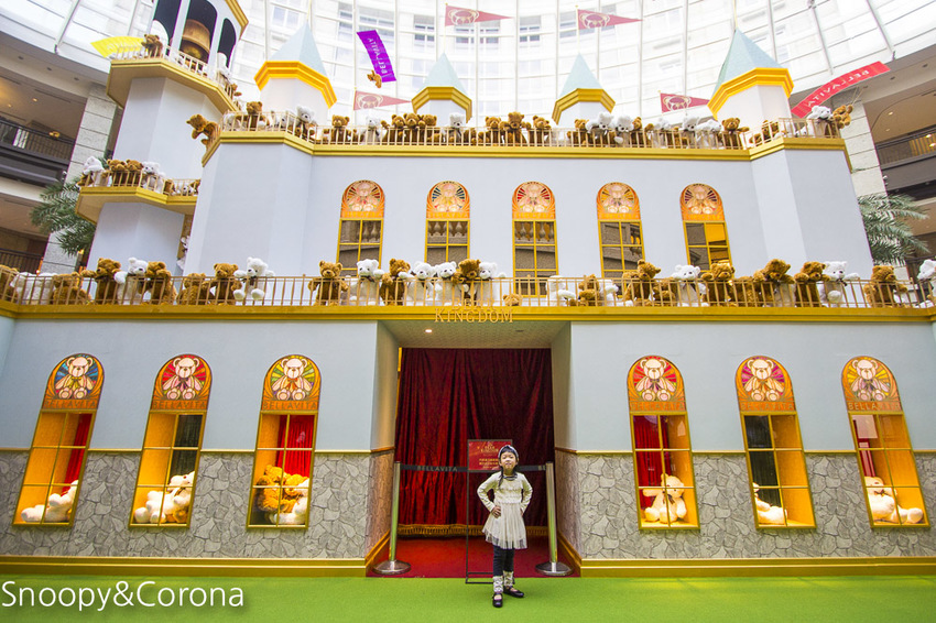 【台北活動】2019Bellavita寶麗廣塲耶誕佈置｜小熊王國大尋寶～上千隻熊熊與浪漫熊熊城堡信義區必拍