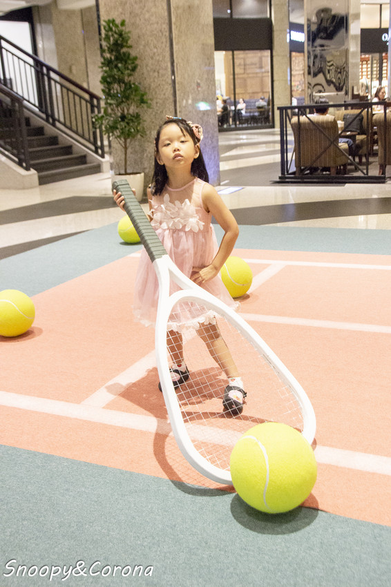 【玩樂．台北】BELLAVITA寶麗廣場粉紅運動小市集～粉紅色的游泳池、籃球場、淋浴間，最夢幻IG打卡景點 - 史努比遊樂園