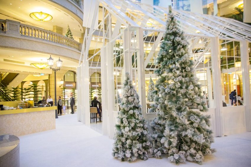 【台北活動】2018BELLAVITA寶麗聖誕奇境／貴婦百貨變成夢幻雪白世界，今年耶誕打卡必拍