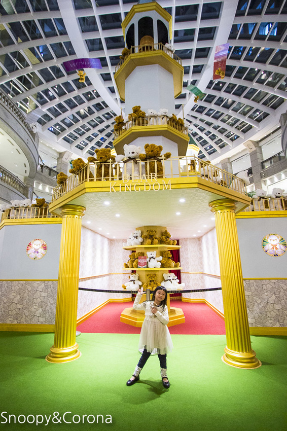 【台北活動】2019Bellavita寶麗廣塲耶誕佈置｜小熊王國大尋寶～上千隻熊熊與浪漫熊熊城堡信義區必拍
