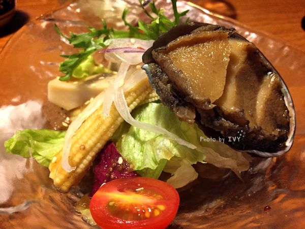 桀壽司 磯煮鮑魚沙拉