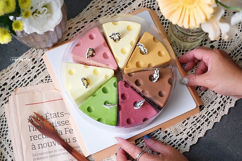 少女心噴發!台中七彩乳酪蛋糕一次吃得到7種口味,還有招牌小爆漿乳酪蛋糕、聯名利記年節禮盒,這麼美麗的甜點絕對讓你送禮體面!!