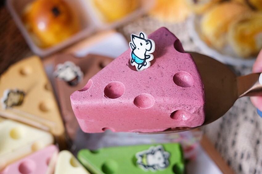 少女心噴發!台中七彩乳酪蛋糕一次吃得到7種口味,還有招牌小爆漿乳酪蛋糕、聯名利記年節禮盒,這麼美麗的甜點絕對讓你送禮體面!!