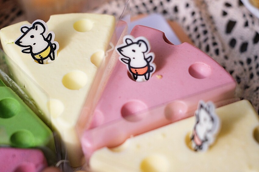 少女心噴發!台中七彩乳酪蛋糕一次吃得到7種口味,還有招牌小爆漿乳酪蛋糕、聯名利記年節禮盒,這麼美麗的甜點絕對讓你送禮體面!!