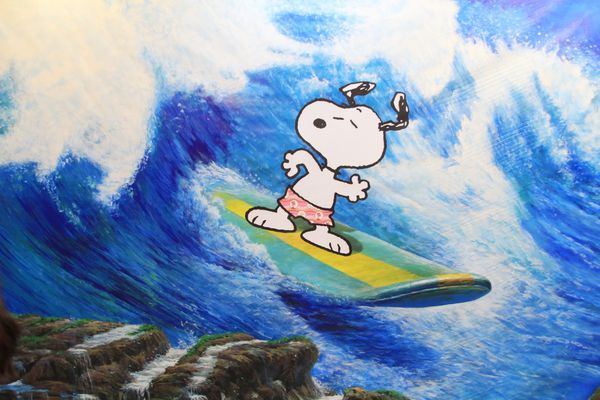 Snoopy 65週年巡迴特展，走進花生漫畫，獨家邀請史努比妹妹Belle(貝兒)，台北松山文創園區，