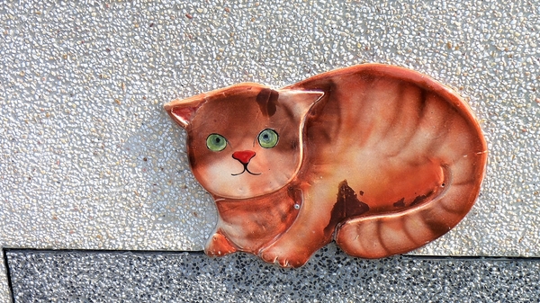 三民社區享幸福廊道：【彰化田中景點】窯燒陶板藝術三民社區~平凡的鄉村有小小的貓世界