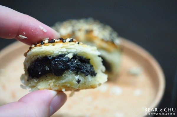 合家素食點心:【台北中山區】大直合家素食點心・美味蘿蔔絲酥餅和胡椒芝麻酥餅