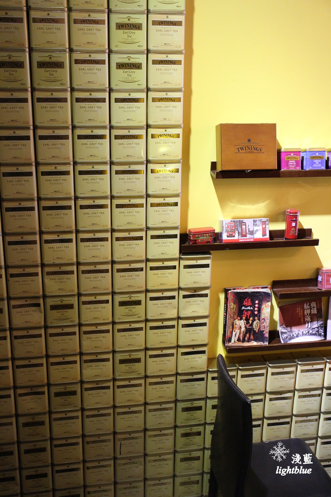 [ 龍山寺．西門站美食 ] 淺藍 ×  iHERE tea & cafe 當地小茶館～松露奶茶，奶茶界的LV