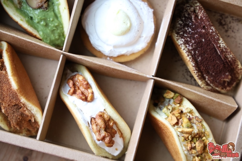 【台南甜點】台南首間「半月燒寶盒」開賣！六款不同風味一次吃到，天天限量手工製作只有20盒：kokoni cafe - 熱血玩台南。跳躍新世界