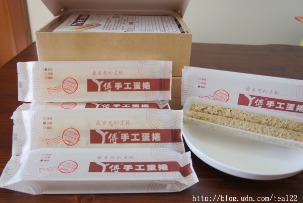 吃得到咖啡豆的咖啡蛋捲--丫傅手工蛋捲