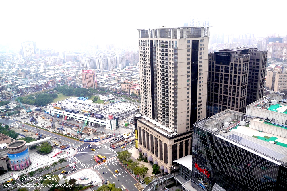 【新北-板桥区】新北市政府32楼景观了望台俯瞰周边美景国王屋义大利