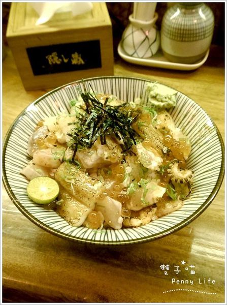 ||食記||-[台中]-隱藏丼飯達人/日式居酒屋-高人氣海鮮丼飯-市政店(有menu)