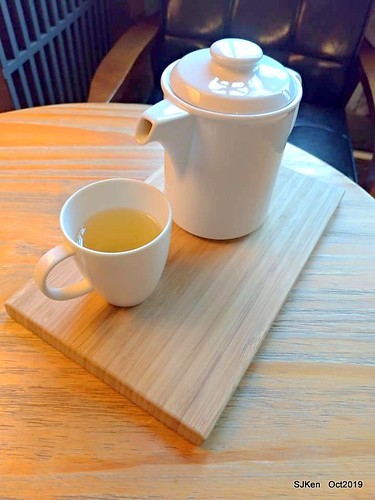 Coffee shop at the Songshan Cultural and Creative Park , Taipei, Taiwan, SJKen,  Oct, 2019