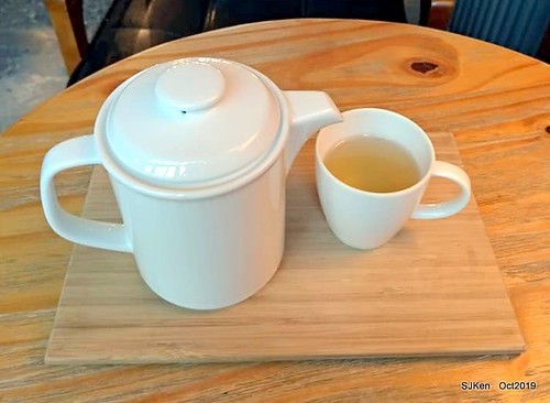 Coffee shop at the Songshan Cultural and Creative Park , Taipei, Taiwan, SJKen,  Oct, 2019