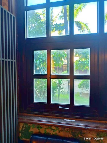 Coffee shop at the Songshan Cultural and Creative Park , Taipei, Taiwan, SJKen,  Oct, 2019