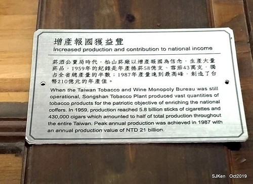 Coffee shop at the Songshan Cultural and Creative Park , Taipei, Taiwan, SJKen,  Oct, 2019