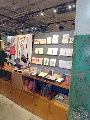 Coffee shop at the Songshan Cultural and Creative Park , Taipei, Taiwan, SJKen,  Oct, 2019