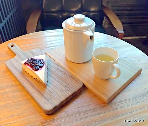 Coffee shop at the Songshan Cultural and Creative Park , Taipei, Taiwan, SJKen,  Oct, 2019