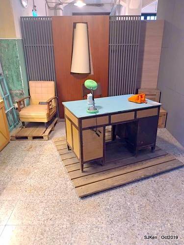 Coffee shop at the Songshan Cultural and Creative Park , Taipei, Taiwan, SJKen,  Oct, 2019