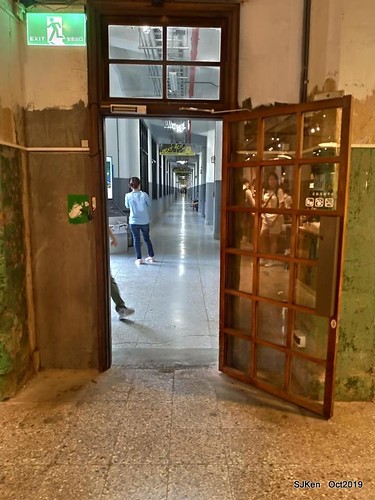 Coffee shop at the Songshan Cultural and Creative Park , Taipei, Taiwan, SJKen,  Oct, 2019